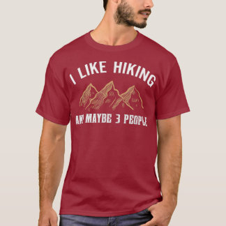 Ich mag Wandern Shirt - ich mag Wandern und vielle