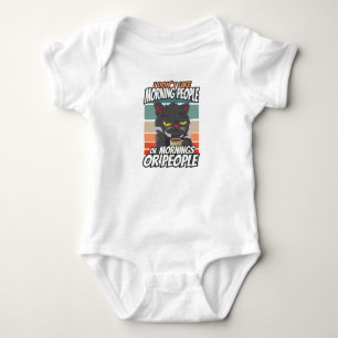 Ich mag weder Morgenmenschen noch Morgenmensch ode Baby Strampler