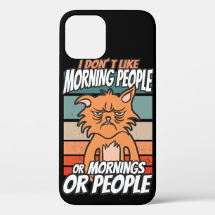 Ich mag weder Morgenmenschen noch Morgenmensch ode Case-Mate iPhone Hülle