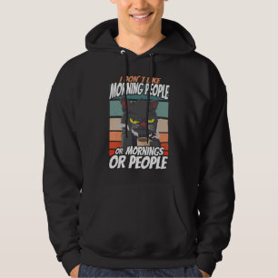 Ich mag weder Morgenmenschen noch Morgenmensch ode Hoodie