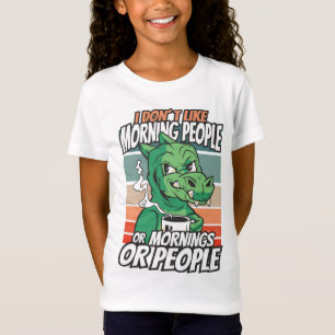 Ich mag weder Morgenmenschen noch Morgenmensch ode T-Shirt