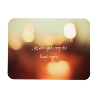Ich mag, wenn gute unerwartete Dinge passieren Magnet