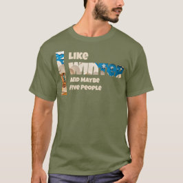 Ich mag Winter und vielleicht T-Shirt