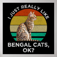Ich mag wirklich Bengalische Katzen, okay?