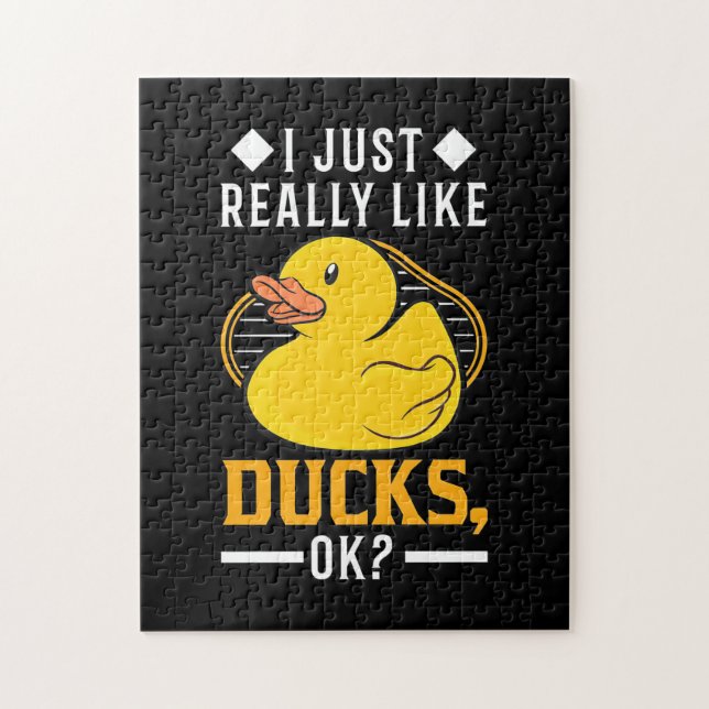 Ich mag wirklich Enten (Vertikal)