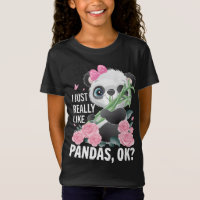 Ich mag wirklich Panda, niedliches Panda-Design