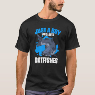 Ich mag wirklich Wels-Angeln für Katzenfischer-Fis T-Shirt
