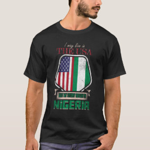 Ich mag zwar in den USA leben, aber meine Geschich T-Shirt