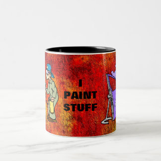 Ich male Material Zweifarbige Tasse