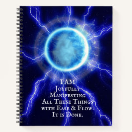 Ich manifestiere das Attraction Journal Notizbuch