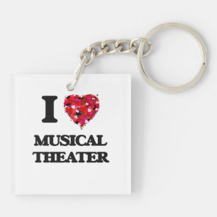 Ich mein MUSIKTHEATER Schlüsselanhänger