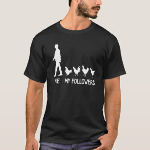 Ich Meine Anhänger Huhn Landwirt Süßes Tier Sozi T-Shirt