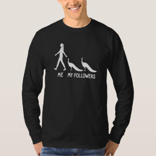 Ich Meine Anhänger Pfau Bauer Zoo Süßes Tier So T-Shirt