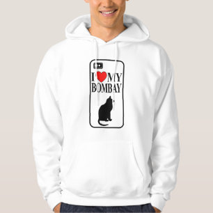 Ich  meine Bombay-Katze Hoodie