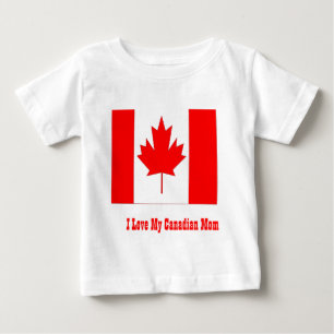 Ich meine kanadische Mutter Baby T-shirt