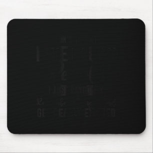 Ich meine nicht, Leute lustiger Sarkasmus frech un Mousepad