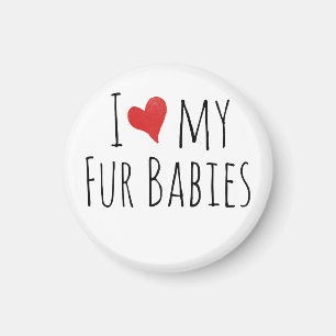 Ich  meine Pelzbabys Magnet