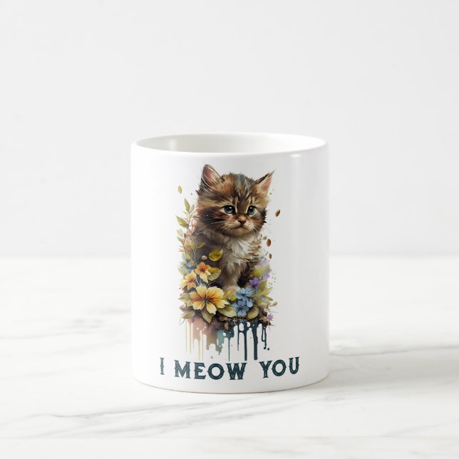 Ich meine, Sie kätzchen Kaffee Tasse (Mittel)