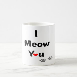 Ich meine, Sie Niedlich Cat Valentine Liebe Design Kaffeetasse