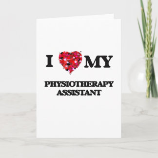 Ich  meinen Physiotherapeuten-Assistenten Karte
