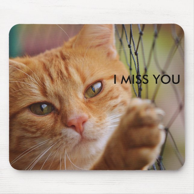 ICH MISSE DICH MOUSEPAD (Vorne)