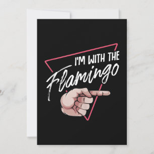 Ich mit Flamingo Halloween Matching Couple Costume Save The Date