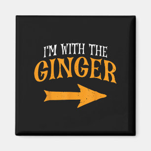 Ich mit Ginger Halloween Kostüm Funny Couples Gin Magnet