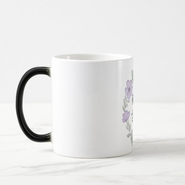 ich mit Grace Minimalistische Tasse (Links)