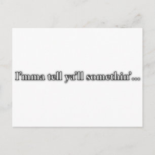 "Ich Mixed Martial Arts sag dir was.." Postkarte