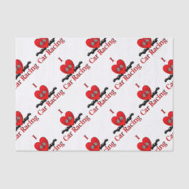 Ich möchte Auto fahren Seidenpapier