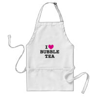 Ich möchte Bubble Tee mit einer witzigen weißen Sc
