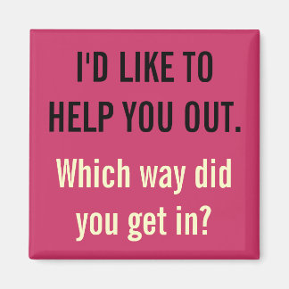 Ich möchte dir helfen magnet