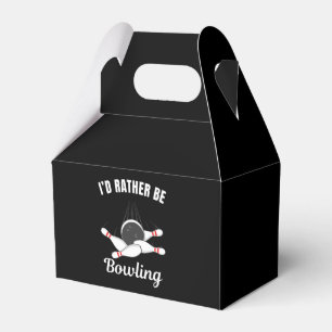 Ich möchte lieber Bowling sein Geschenkschachtel