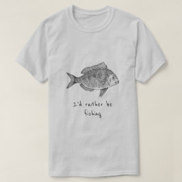 Ich möchte lieber ein Fanatiklogo für das Fischen T-Shirt