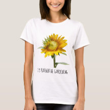 Ich möchte lieber Gärtnern; Sonnenblume