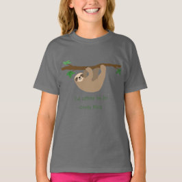 Ich möchte lieber in Costa Rica sein, personalisie T-Shirt