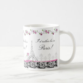 Ich möchte lieber in der Pariser Kaffeezucht Schwa Kaffeetasse