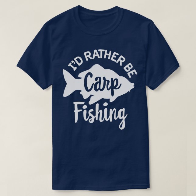 Ich möchte lieber p angeln p Fischer Phunter T-Shirt (Design vorne)