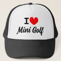 Ich möchte Minigolfhut für Minigolf