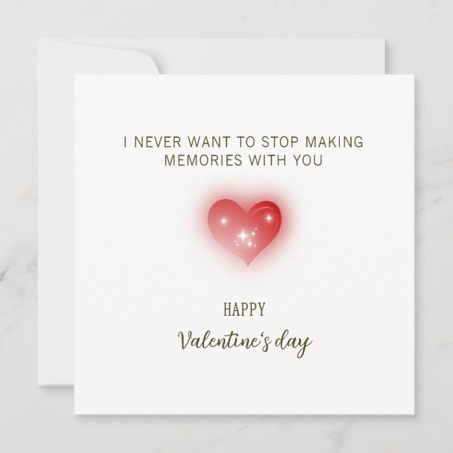 Ich möchte nie aufhören, mit dir Erinnerungen zu s (Vorderseite)