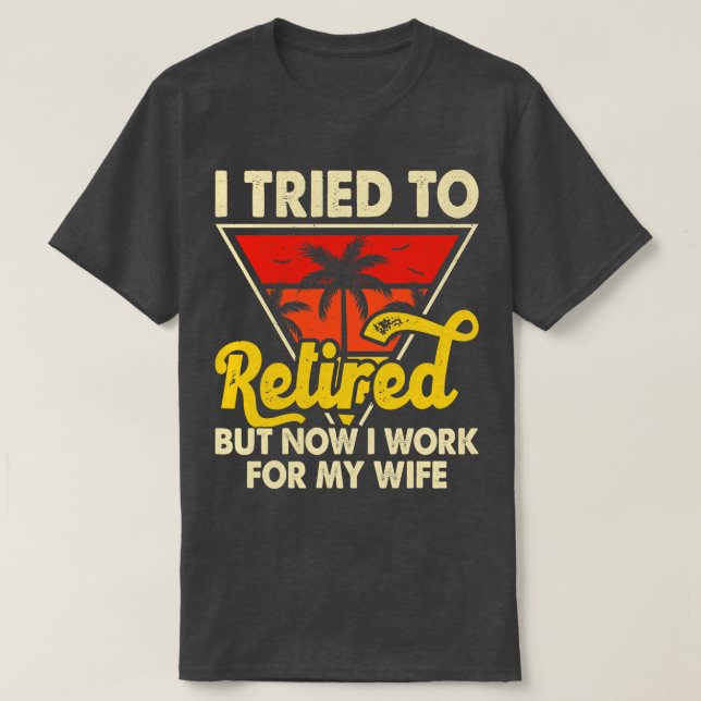 Ich müde zu ermüden, aber jetzt arbeite ich für me T-Shirt (Design vorne)
