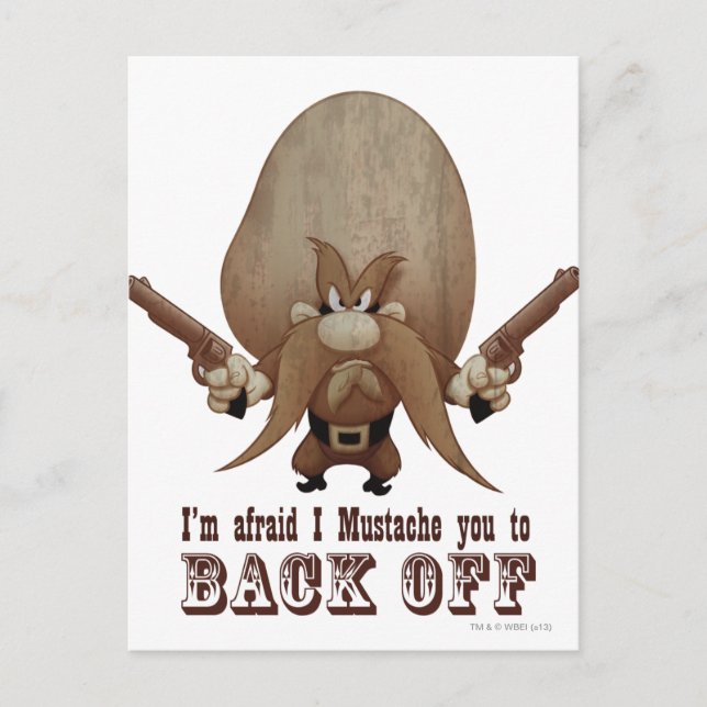 Ich muss dich abhalten postkarte (Vorderseite)