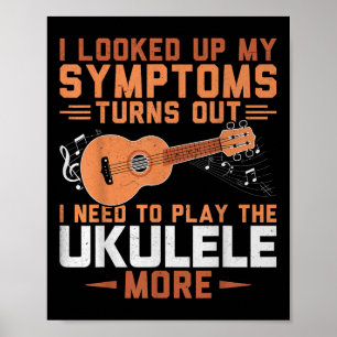 Ich muss die Ukulele mehr spielen - Uke Lover Ukul Poster