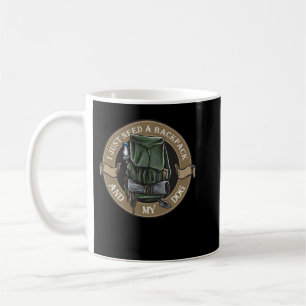 Ich muss einfach nur wandern und lange wandern kaffeetasse