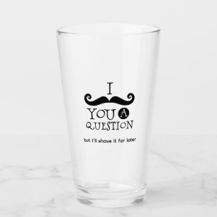 Ich Muss Ihnen Eine Frage Stellen Glas