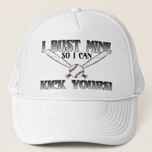 Ich muss mich....Kick Yours Softball Truckerkappe