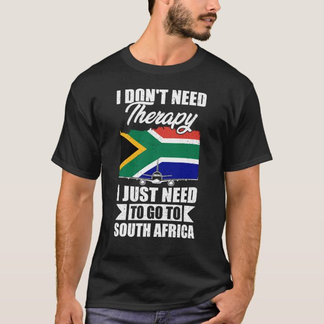 Ich muss nur nach Südafrika gehen T-Shirt (Vorderseite)
