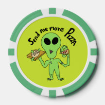 Ich muss Pizza-Cartoon schicken