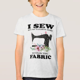 Ich nähe aber mein Lieblings-Hobby sammelt Stoff _ Tri-Blend Shirt
