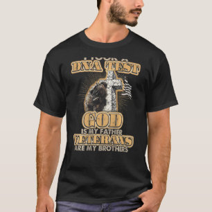 Ich nahm einen DNA Test Gott ist mein Vater Vetera T-Shirt